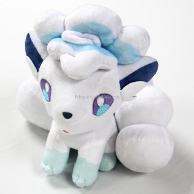 China High Quality Promotion 30CM Gift/Ice Vulpix Pokemon All Star Vulpix White Stuffed Plush Toy Doll for sale