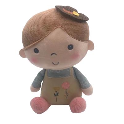 China Promotion Stuff Wholesale Creative Cute Super Soft Plush Dolls For Girls for sale