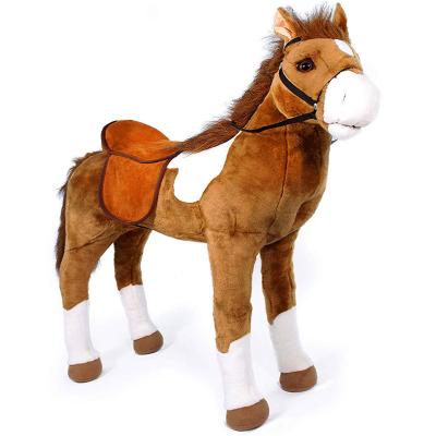 China Soft Plush Toy Delicate Plush Simulation Toy Plush Horse Stuffed Animal Toys for sale