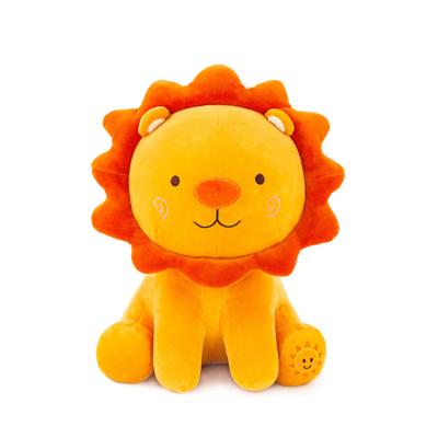 China New Promotion Stuff Style Promotion Sunflower Shape Lion Plush Toy for sale