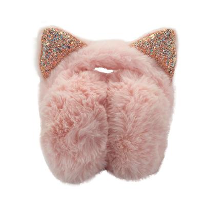 China Cute Cats Paw Soft Plush Doll For Earflap Soft Stuffed Toy Baby Plush Toys Pink for sale