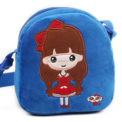 China Hot sale gift handbag plush bag school bag / latest product home design for girl for sale