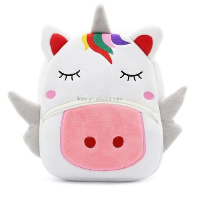 China High Quality White Shape Plush Gift Backpack Toy For Children Gift / Home Product Hot Sale for sale