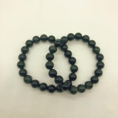 China New FASHIONABLE Color Natural Stone 10mm Agate Round Bead Bracelet Party Gift Premium Bracelet for sale