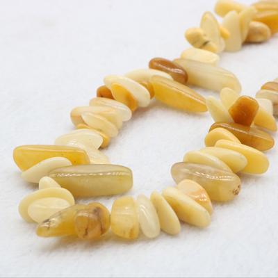 China Cats Eye Irregular Dog Teeth Shape Natural Gemstones Hard Topaz Stone Loose Gemstones For Jewelry Making for sale