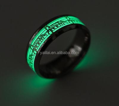 China Anime fashionable gaming souvenir dota2 logo surrounding luminous ring for stainless steel ring for sale