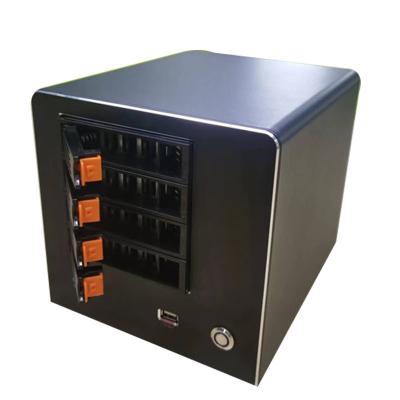 China Enclosure NAS Storage Server Chassis Household 4 Bay Computer 1U 2U 3U NAS Chassis Black 4 Bay 6 Bay 8 Bay 12 Bay 24 Bay for sale