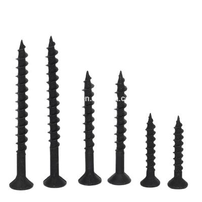 China Black Steel Assembled Screws Pan Household Drywall Screw Specifications Drywall Cross Head for sale