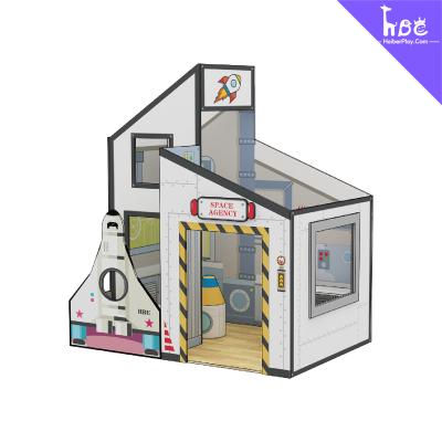 China Multi-Color Indoor Play House Mini Room Playground Voor Rollenspelen Te koop