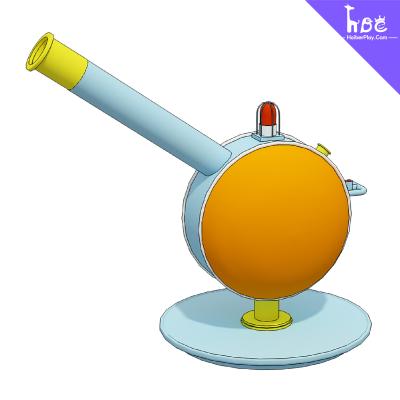 China Multiple colors Ball Cannon Machine For Indoor Playground Equipment for sale