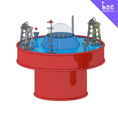 China Electricity Funny Game Floating Ball Machine for Indoor Playground Equipment for sale