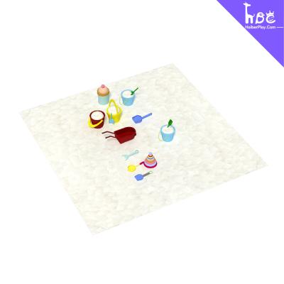 China Childrens Sand Pit Playground White Quartz Sand For Indoor Play Areas for sale