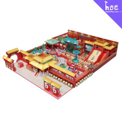 China Chinese style Indoor Playground With Balls , Inside Play Zone Equipment for sale