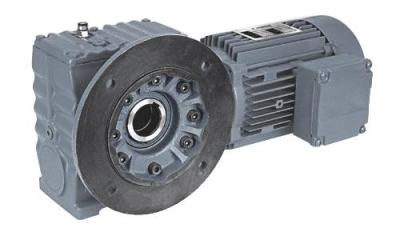 China Single Stage Right Angle Helical Gear Reducer Gearbox SAF SAZ SF for sale