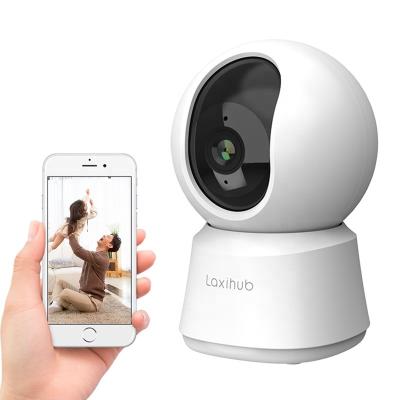 China Laxihub 1080P 2MP COMS NIGHT VISION APP Support WiFi PTZ Two Way Audio Wireless Camera for Home for sale