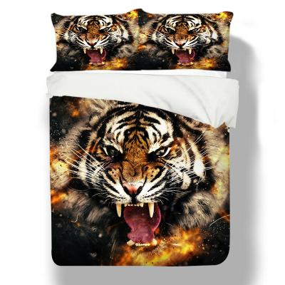 China Cool 3D Bedspreads Duvet Cover Bedding Set Covers Single Home Textiles Queen Woman Man Woman Pillowcase Bed Clothes for sale