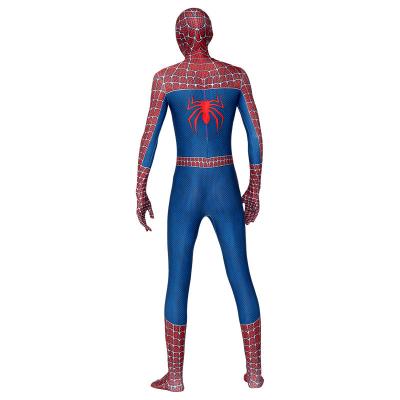 China Red Polyester Spiderman Cosplay Costume For Adult Clothing Sets Spider Man Costume for sale