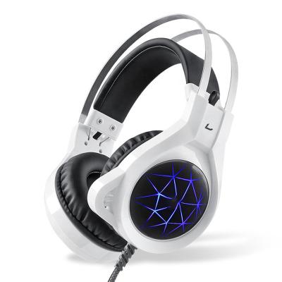 China Free Sample 50mm Stylish Comfortable Headband Speakers High Quality Edge - Sound Led Lightweight Gaming Headset For Android PC for sale