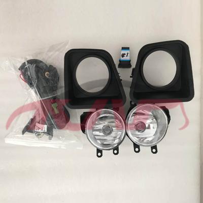 China FOR TOYOTA FORTUNER 2014-2018 Series Fog Lamp Cover Cluster With Switch Harness LED Light For FORTUNER for sale