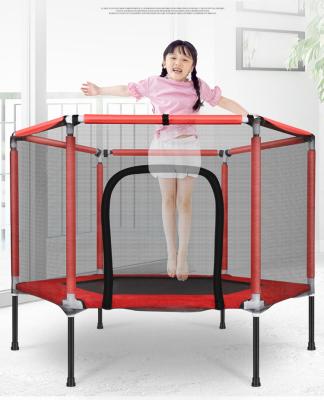 China Without Jumping Protective Net Indoor Child Trampoline Gymnastics Step In Outdoor Children And Adult Mesh Mini Trampoline Exercise Fitness Park for sale