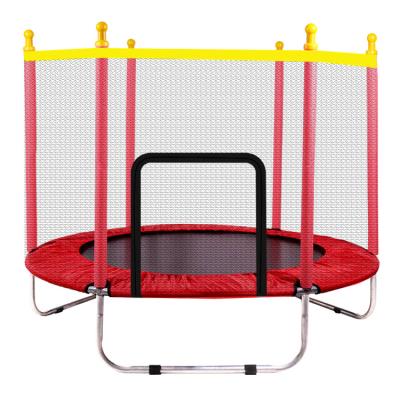 China Without Netting Protective Netting Kids Jumping High Bed Trampoline Outdoor Indoor Trampoline For Both Kids And Adult for sale