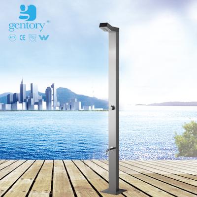 China 2020 Professional S165 Swimming Pool Shower Panel Watermark Beach #304 Stainless Steel Outdoor Shower Panel Without Sliding Bar 2020 for sale