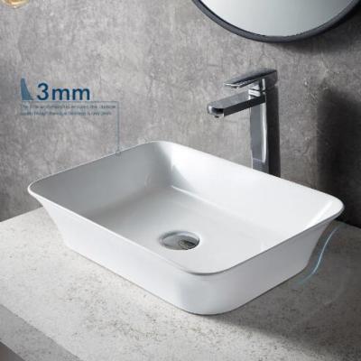 China Art Style Bathroom Ware Modern Sink Sanitary Hot Selling Wash Basin Modern Ceramic Basin for sale