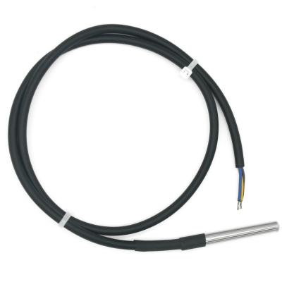 China Custom Waterproof Temperature Probe PT200 Temperature Sensor 10m Cable Assembly 1m 2m 3m 5m for sale