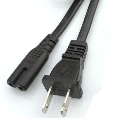 China COMPUTER OEM ODM Factory Power Cord American Copper Wire Harness Power Cable 2 Plugs Standard High Quality Power Cord for sale