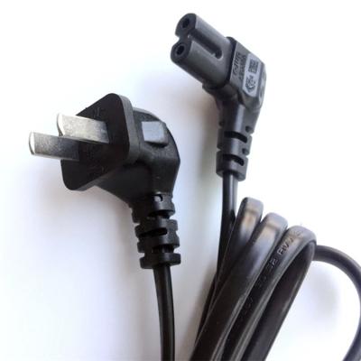 China Custom Standard Home Appliance Plug 2pin Power Cable Approved US Power Cord for sale