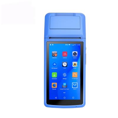 China Color Loyverse Nfc Thermal Receipt Printer Touch Screen Android 7.1 Lottery POS Terminal With POS System for sale