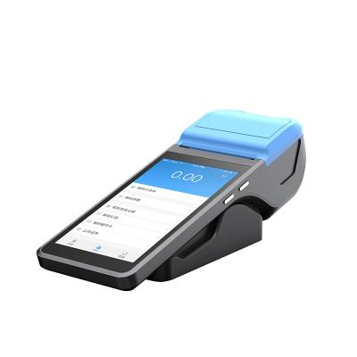 China 3G 4G Color POS Android Terminal With 58mm Receipt 80mm Thermal Printer NFC Handheld POS Machine for sale