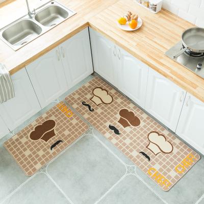 China Manufacturers Wholesale Sustainable Kitchen Combined Floor Mats Customized Anti-Slip Door Mats for sale