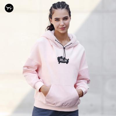 China Viable Wholesale Private Label OEM High Quality Pink Women's Hoodies and Sweatshirts Women's Hoodies for sale