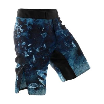 China Factory Wholesale OEM Service Breathable Custom Printed Muttahida Majlis-e-Amal Combat Custom Printed Fight Shorts for sale