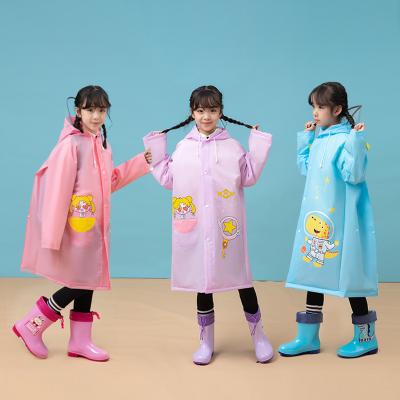 China MiniatreeCustomized Children's Raincoats Kids Waterproof Raincoat PU Cloth Lovely Bachelorette Raincoat Clothes for sale