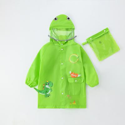 China Rainy Day Miniatree Hot Sale Customized Rainwear Kids PU Waterproof Toddler Lovely Raincoat High Quality Fabric for sale