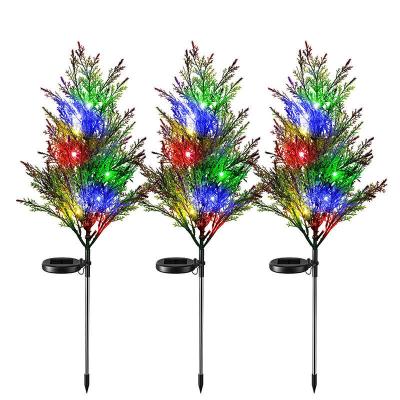 China Pine IP45 LED Solar Outdoor Garden Patio Lawn Light Christmas Landscape Garden Decoration Light Decor Light for sale