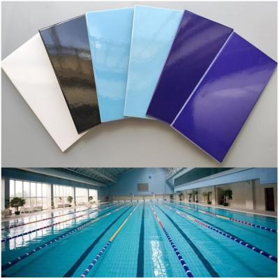 China Modern International Standard Gymnasium Swimming Pool Tiles 115x240mm for sale