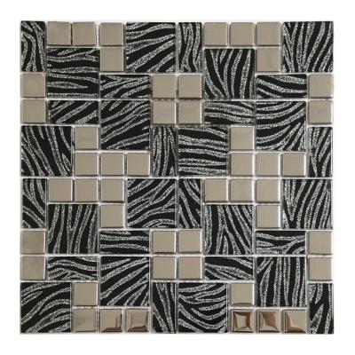 China South America modern hotsale glass mosaic tile good price for sale