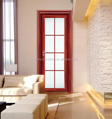 China China Supplier Modern Swing Aluminum Toilet Door Bathroom Door for sale