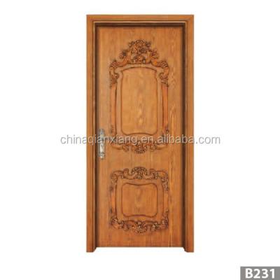 China Swing American Style Door Solid Wood Exterior Wood Door for sale