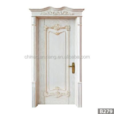 China Swing Door High Quality Interior Wood Ash Wood Door for sale