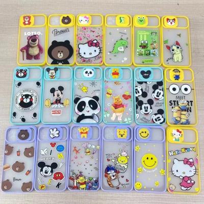 China Wholesale Transparent Anti-fall Lens, Painted Cartoon Case Protection, Customizable Phone Case for sale