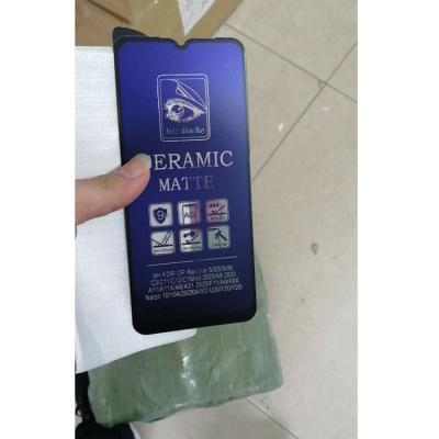 China Factory direct sales of blue ceramic film cell phone tempered glass screen protector mobile phone for sale