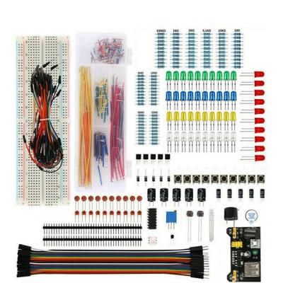 China Teaching 830 Good Breadboard Suitable for Arduino Resistor LED Starter Kit Starter Kit for sale