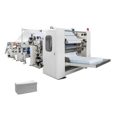 China Full Automatic N-Fold Hand Towel Making Machine For Tissue Paper Factory for sale