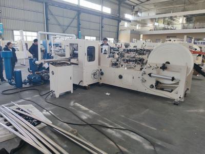 China Automatic 3 Folding Napkin Paper Making Machine For Manufacturing Plants for sale