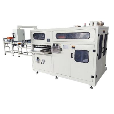 China Automatic Facial Tissue Paper Plastic Film Multi Bags Packing Machine for sale