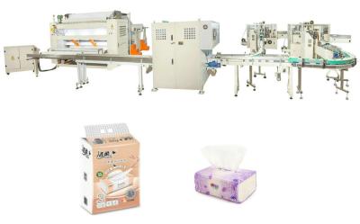 China V Fold Facial Tissue Paper Production Line For Manufacturing Plants for sale